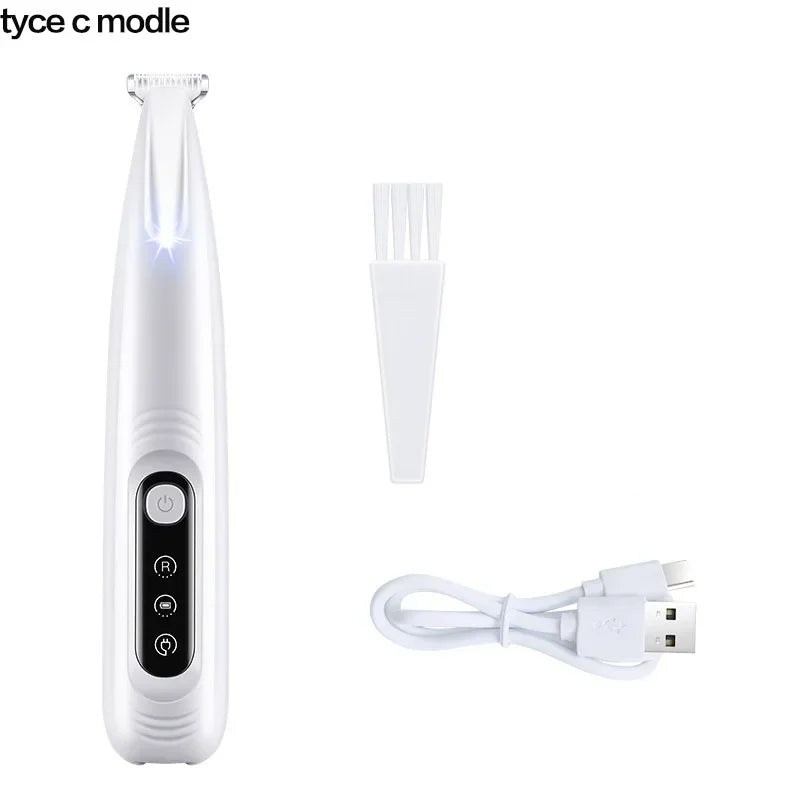 Dog & Cats Paw Trimmer with LED Light