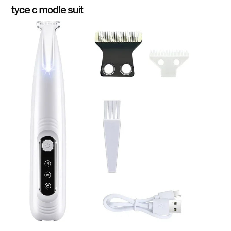 Dog & Cats Paw Trimmer with LED Light