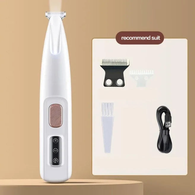 Dog & Cats Paw Trimmer with LED Light